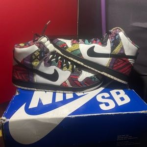 Nike Sb dunk high Size 10.5 Huxtable